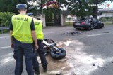 Tragiczny wypadek motocyklisty w Rybniku. Zginął strażak-ochotnik z Rydułtów ZDJĘCIA