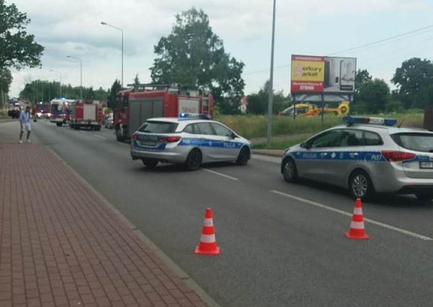 W rybnickim Ochojcu na DK 78 zginął 39-letni motocyklista....