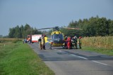 Wypadek pod Bolimowem. Zablokowany pas ruchu w kierunku Sochaczewa. Jeden z kierujących bez uprawnień [ZDJĘCIA]