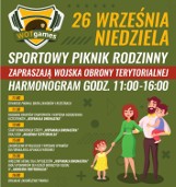 Kazimierz Biskupi. WOTgames – wielkopolscy terytorialsi zapraszają na rodzinny piknik sportowy w Aeroklubie Konińskim