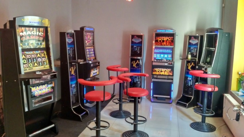 Policjanci z Piły zlikwidowali salon gier hazardowych