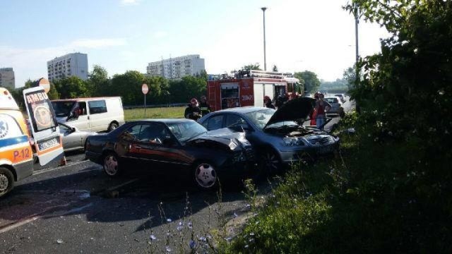 Wypadek na Maratońskiej w Łodzi