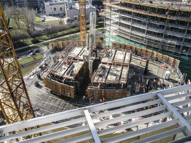 Warsaw Spire - zdjęcia z budowy!