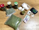 Policjanci z Kluczborka zabezpieczyli ponad 3 kilogramy narkotyków - amfetaminę, marihuanę i tabletki ecstasy