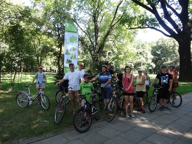 Wycieczka rowerowa w Łodzi - parki Górnej