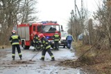 W nocy i rano strażacy mieli sporo pracy. Ponad 80 interwencji w całym regionie