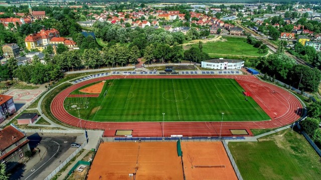 Międzyrzecz z lotu ptaka prezentuje się wybornie! Fotografie, które prezentujemy, wykonał Grzegorz Walkowski.