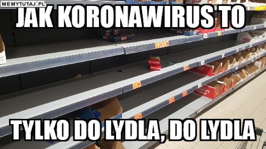 Koronawirus w Polsce wywołał szał zakupów. Zobacz memy...