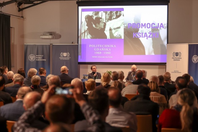 Promocja książki Piotra Abryszeńskiego pt. "Politechnika Gdańska 1968 - 1980 portret społeczno polityczny"