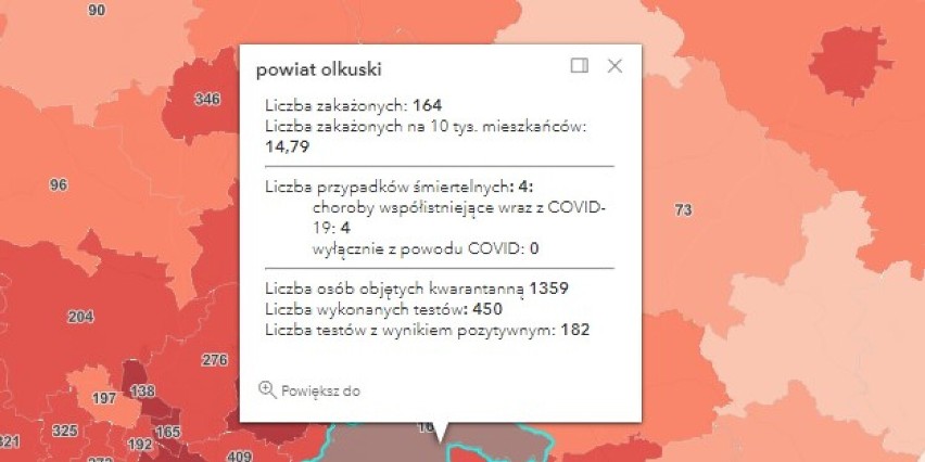 Prawie 55 tysięcy zakażeń COVID-19 w kraju. W powiatach oświęcimskim, wadowickim, chrzanowskim i olkuskim są nowe przypadki