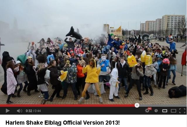 Harlem Shake w Elblągu odbył się 2 marca