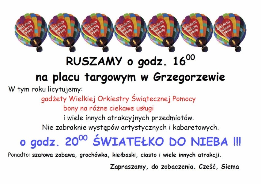 Na placu targowym odbędzie się 24. Finał WOŚP w...