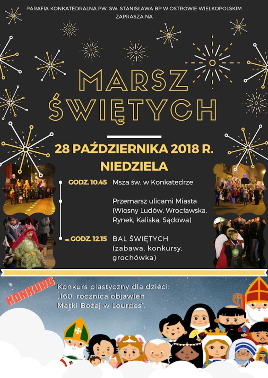 V Ostrowski Marsz Świętych już w najbliższą niedzielę! Stroje gotowe?