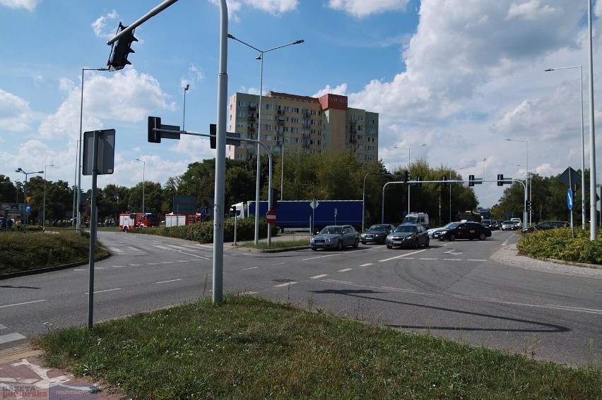 Wypadek na ulicy Wienieckiej we Włocławku, 14 sierpnia 2023...