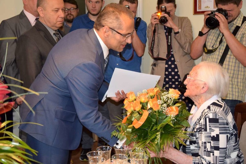 Marta Budzyńska z Gniezna obchodziła swoje 100. urodziny!
