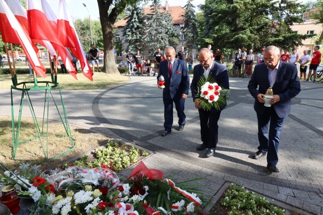Uroczystości w Narodowym Dniu Pamięci Powstania Warszawskiego w Inowrocławiu były w tym roku bardzo skromne