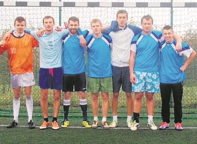 Kansas Kazanów, od lewej: Jakub Natkański, Piotr Deperas, Piotr Wójcik, Robert Pluta, Karol Duda, Maciej Pluta, Sebastian Pytlos.