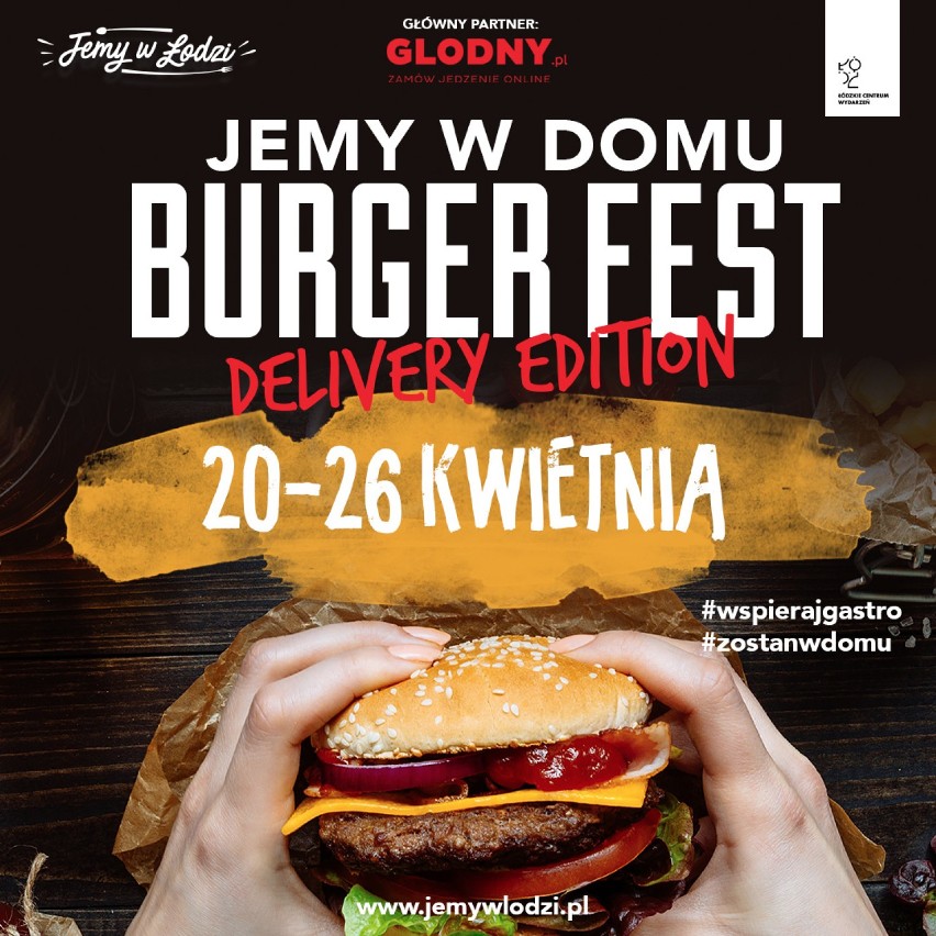 Jemy w Domu Burger Fest – rusza wielki festiwal burgerów na wynos! Pierwszy łódzki internetowy festiwal burgerów!