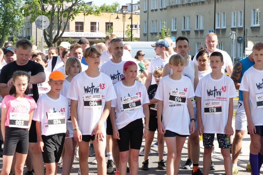 W biegu wzięła również udział młodzież z Chełma. fot.