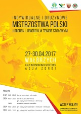 W mistrzostwo Polski w tenisie stołowym będą walczyli w Aqua Zdroju juniorzy