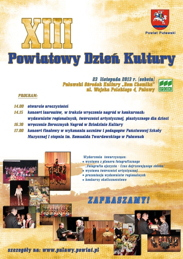 Powiatowy Dzień Kultury w Puławach