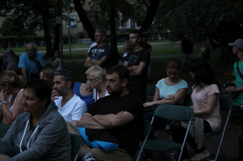 Wielunianie obejrzeli film Chaplina w plenerze [FOTO]