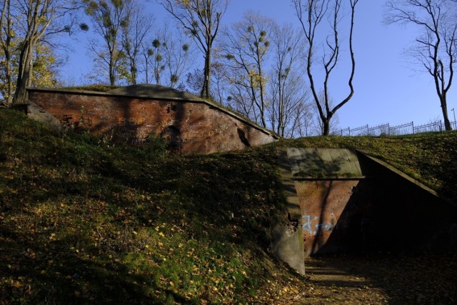 Tak wygląda dziś Bastion Menniczy na Woli Zamkowej.