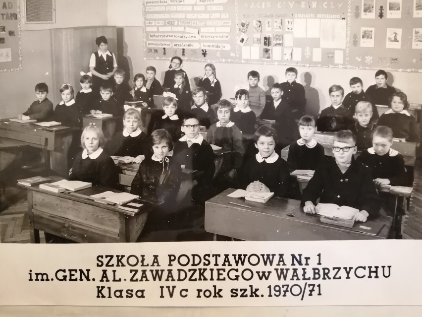 Wspominkowe zdjęcia z podstawówki nr 1 w Wałbrzychu