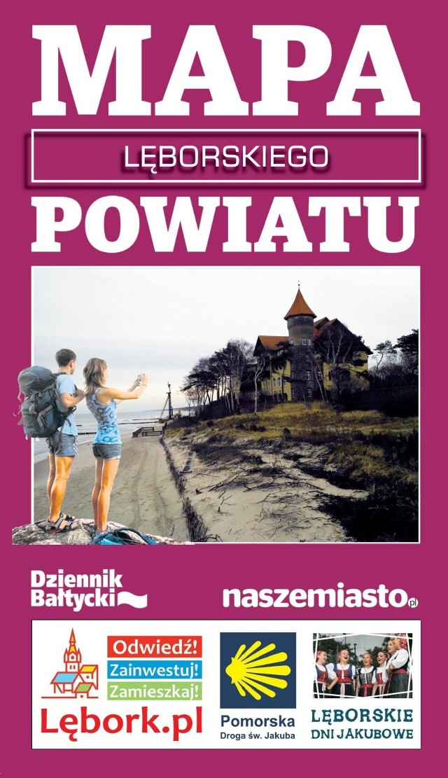 W piątek w Echu mapa powiatu lęborskiego