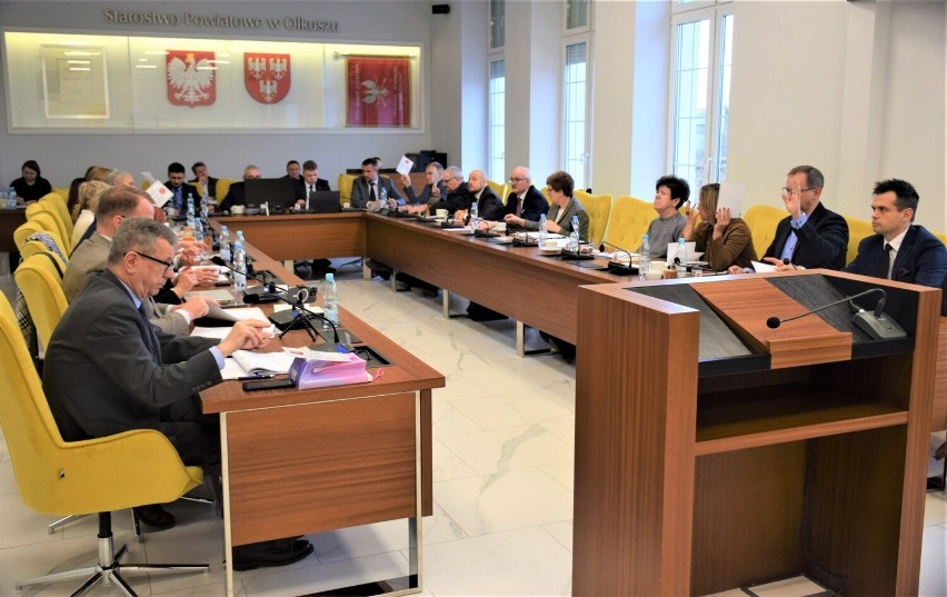 XLIV sesja Rady Powiatu w Olkuszu