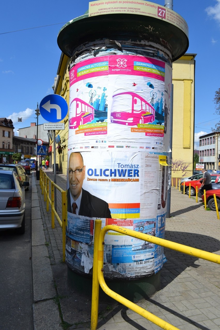 Wybory samorządowe 2014 w Zabrzu. Pojawiają się billboardy