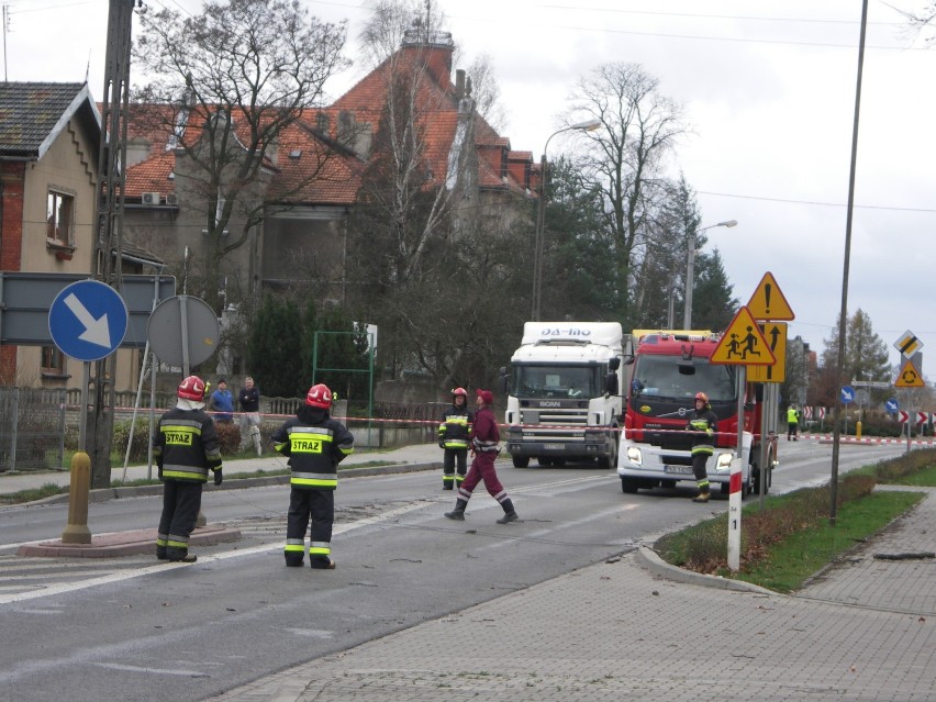 Wichura w Krotoszynie wyrządza szkody