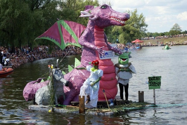 Mistrzostwa Polski w Pływaniu na Byle Czym "Co ma pływać, nie utonie" w Augustowie - 24 lipca 2011 r.