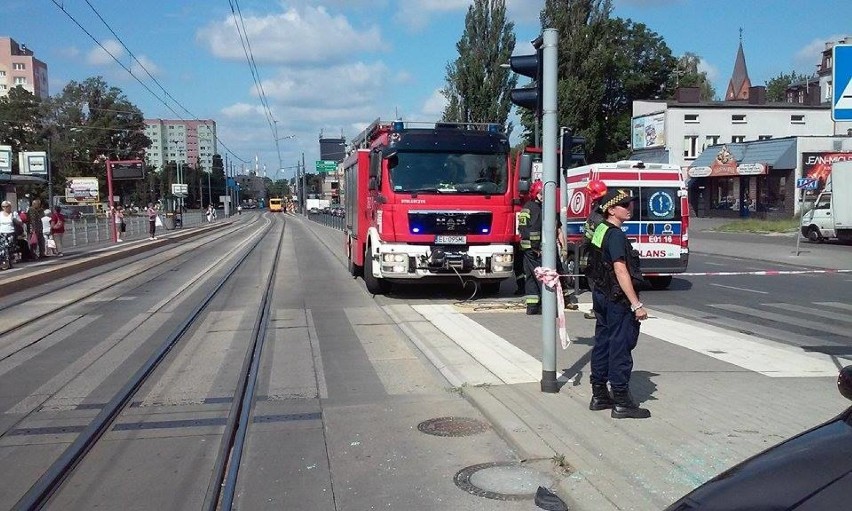 Wypadek na Tatrzańskiej i Przybyszewskiego w Łodzi