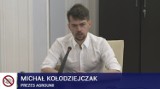 Michał Kołodziejczak, lider AgroUnii przed komisją senacką ds.Pegasusa ZDJĘCIA