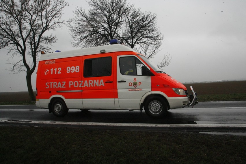 Wypadek w Małuszowie (ZDJĘCIA)
