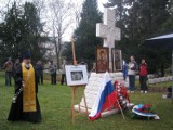 Duchowni modlili się na gliwickim cmentarzu żołnierzy radzieckich