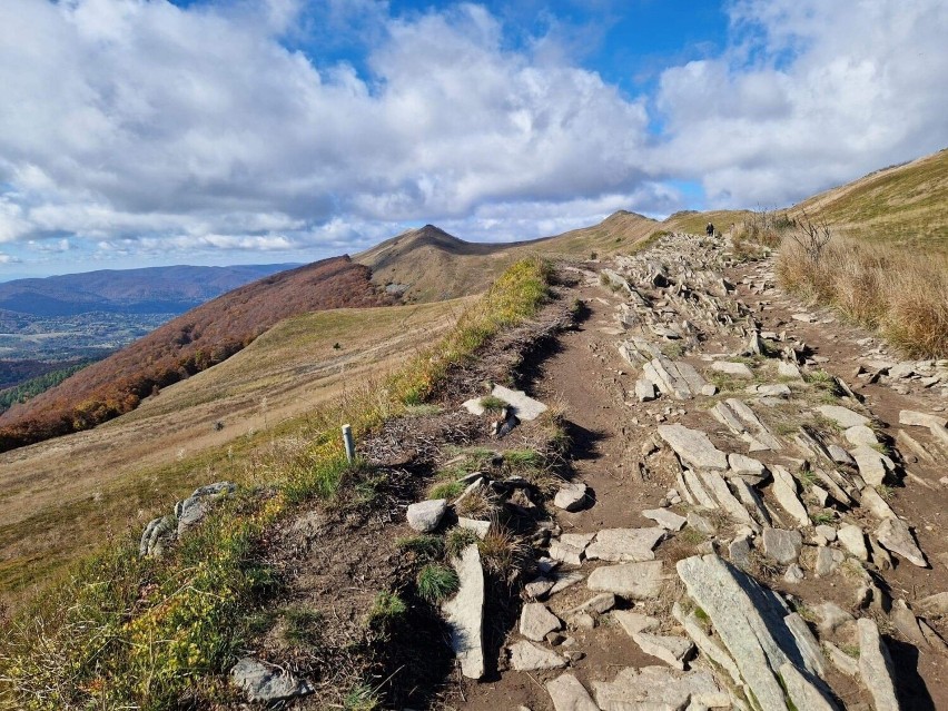 Bieszczady wyglądają pięknie. Jesień na Połoninie Wetlińskiej zachwyca kolorami [ZDJĘCIA]