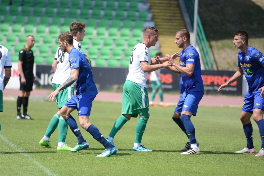 Olimpia Grudziądz przegrała sparing ze Stomilem Olsztyn [wideo, zdjęcia]