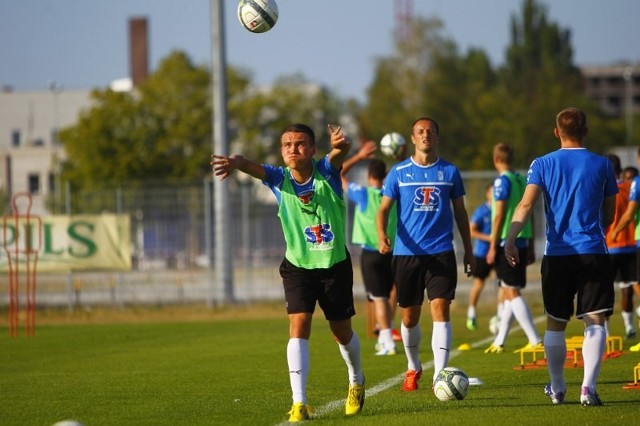 Trening Lecha Poznań - piłkarze ćwiczyli przed meczem z Honką