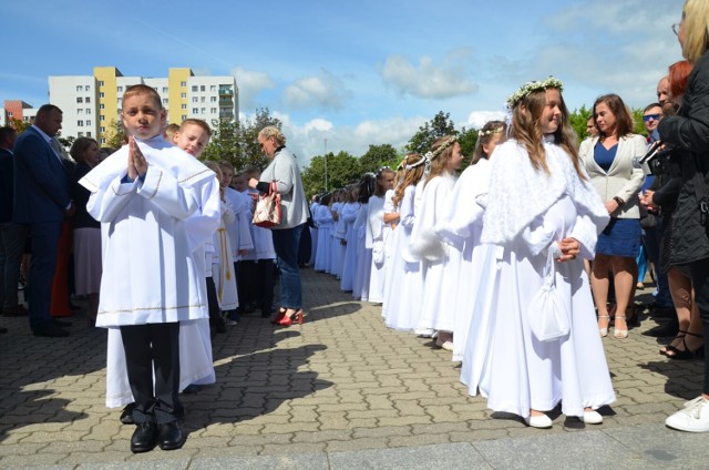 W niedzielę, 22 maja w parafii NMP Królowej Polski w Głogowie dzieci przyjęły sakrament