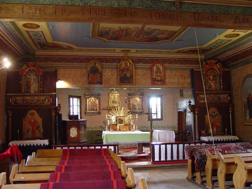 Bonarówka - cerkiew Opieki Przeświętej Bogarodzicy