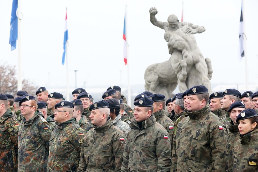 Parada korpusu NATO w Szczecinie
