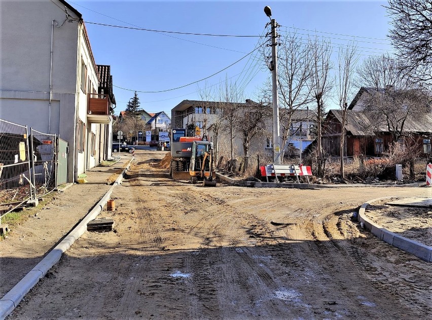 W Olkuszu dobiegają końca remonty ważnych ulic; Strzelców...