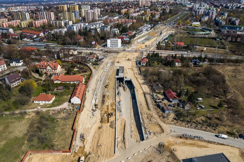 Budowa Trasy Łagiewnickiej trwa.