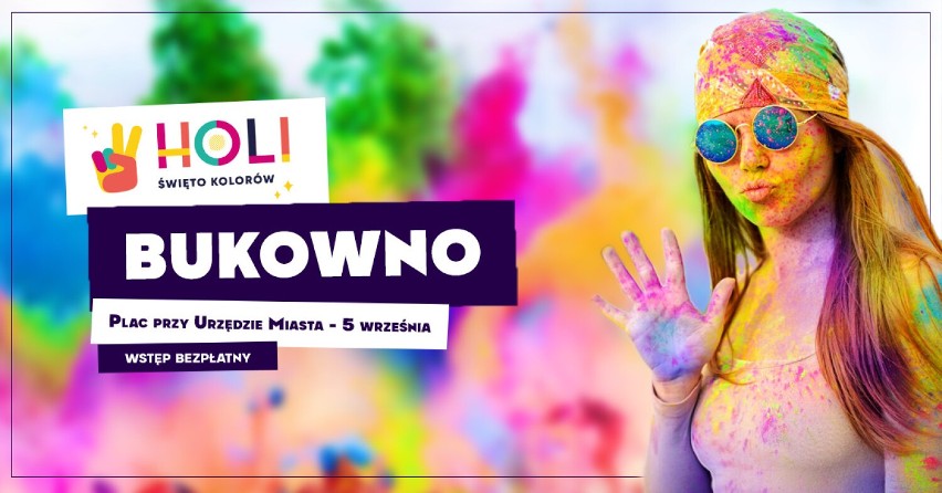 Festiwal kolorów w Bukownie...