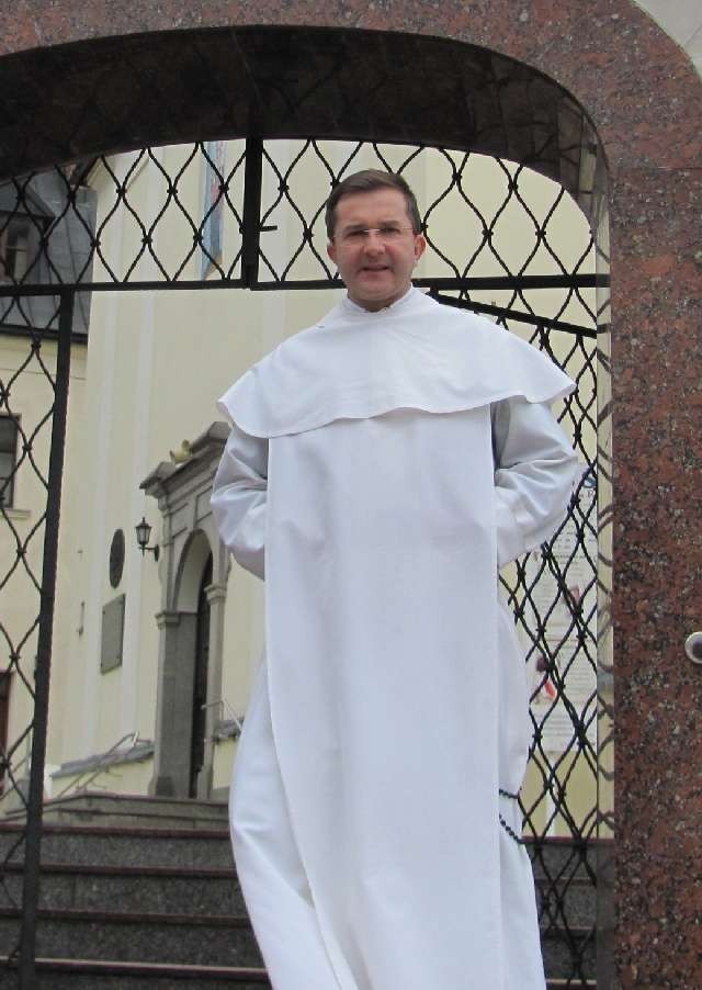 Ojciec Jerzy Kielech, przeor sanktuarium w Leśniowie