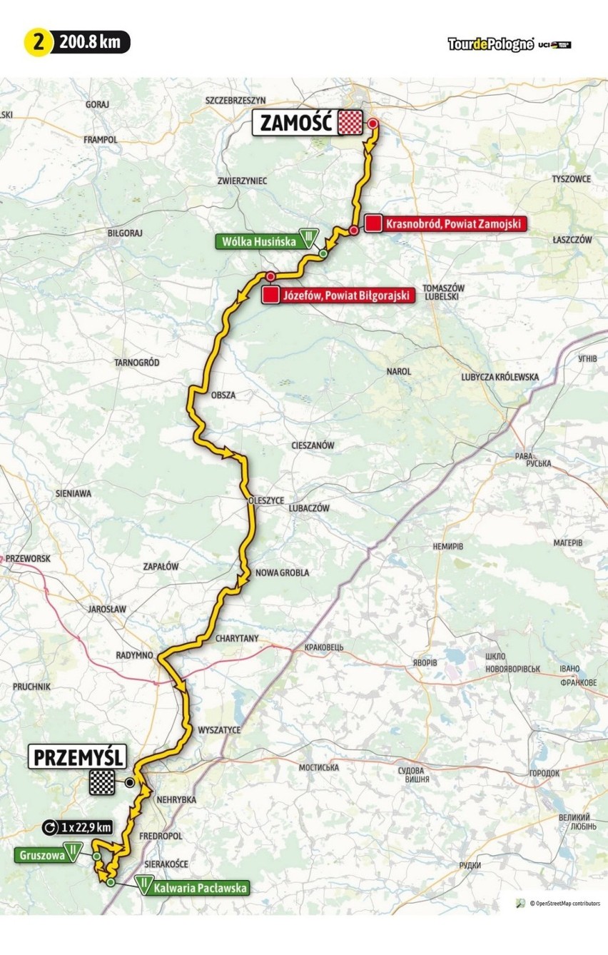 Wyścig rozpocznie się w Lublinie. Znamy szczegóły trasy 78. Tour de Pologne