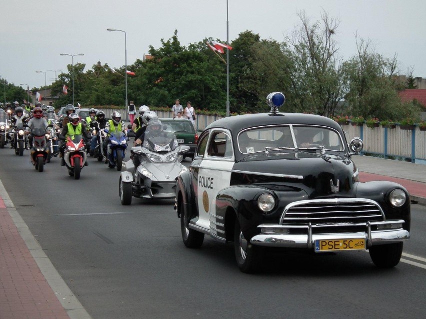 Dni Śremu: parada motocykli przejechała przez miasto