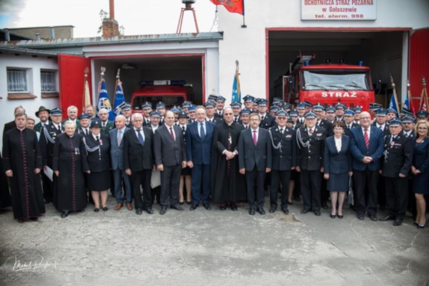 Druhowie OSP w Gołaszewie świętowali 140-lecie powstania swej jednostki. [GALERIA]